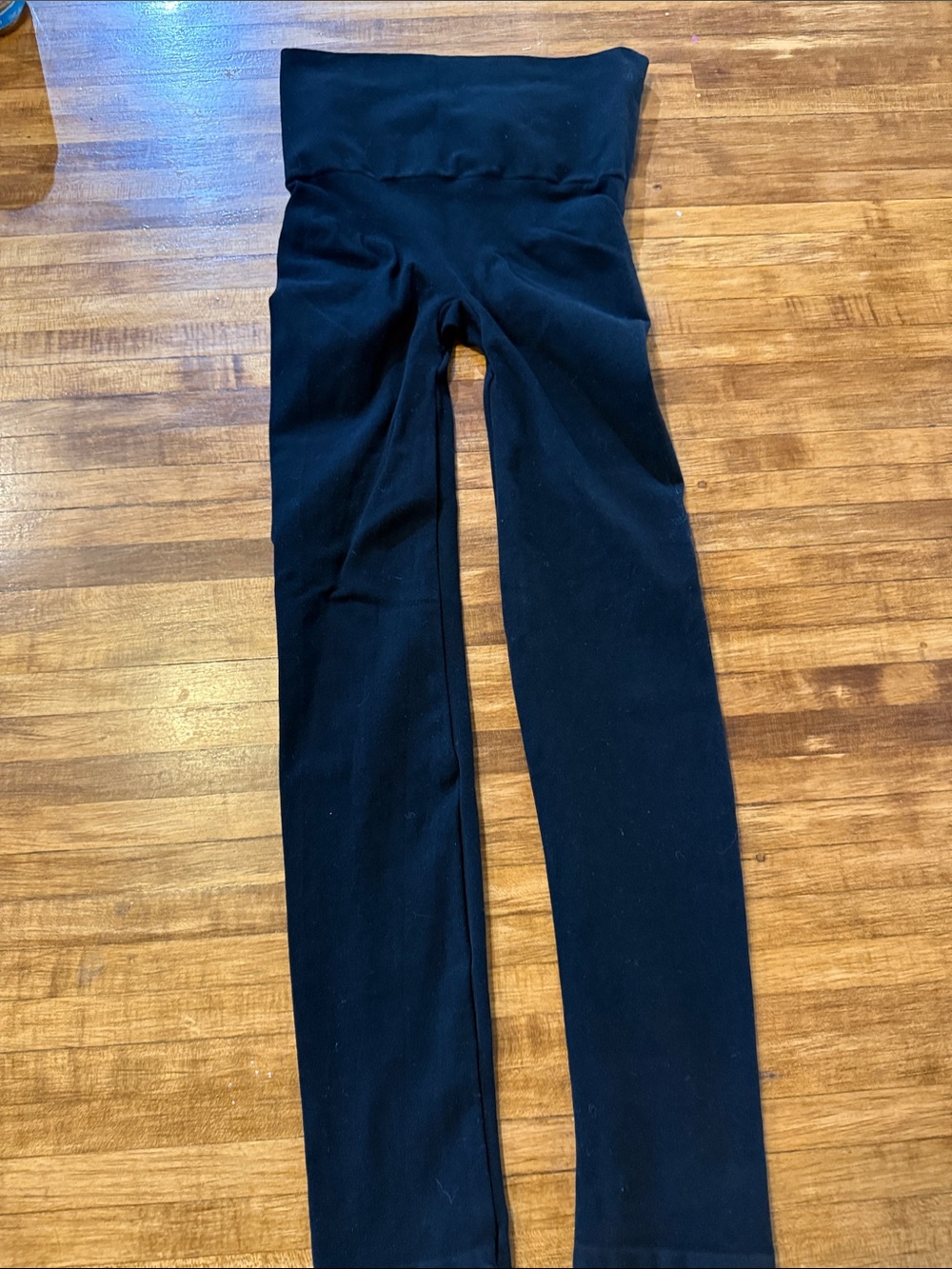 Spanx Black XL Shapewear Leggings Look at Me (01)